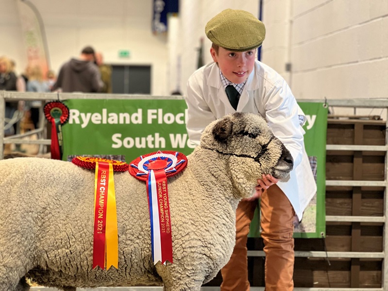 You are currently viewing Young handler aiming high at the Royal Bath & West Show